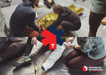 Szkolenie z pierwszej pomocy w szkole wspinaczki linowej Wrocław